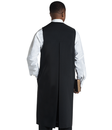 Black Clergy Vestero Back