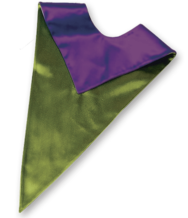 Liturgical Stole Purple and Green