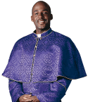 Purple Damascene Clergy Shoulder Cape