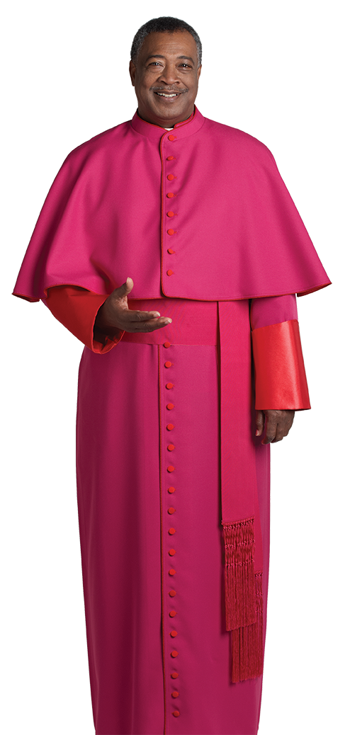 Roman Purple Clergy Bishop Cassock