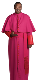 Roman Purple Clergy Bishop Cassock