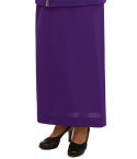 Womens Purple Clergy Skirt