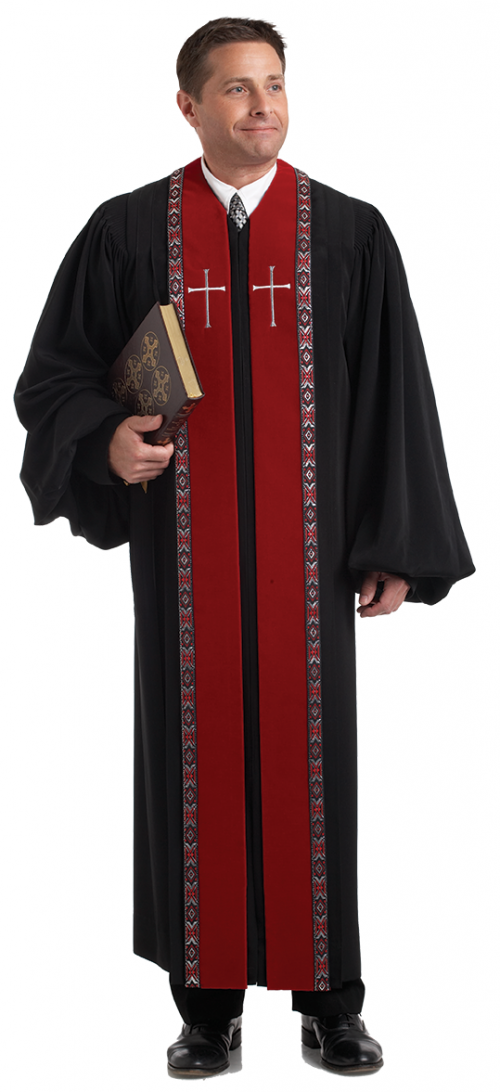 mens pulpit robe wesley