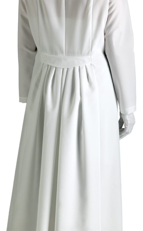 women's white church dress