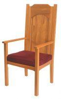 Abbey Collection Celebrant Chair - Medium Oak Stain