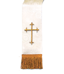 Church Bible Marker Ivory Brocade