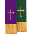 Reversible Church Bible Marker Purple to Green