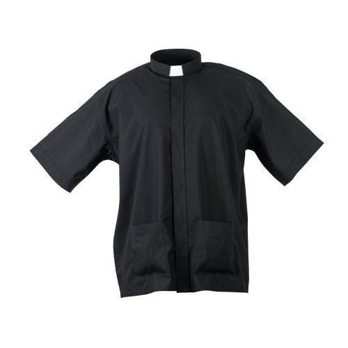 Short Sleeve Men's Panama Tab Collar Clergy Shirt