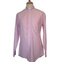 Women’s Poly Cotton Clergy Blouse – Pink Oxford
