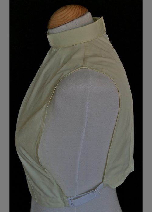 Women's Clergy Blouse Sleeveless Shirt Front - Lemon Sorbet