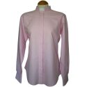 Women’s Cotton Clergy Blouse – Pink Oxford