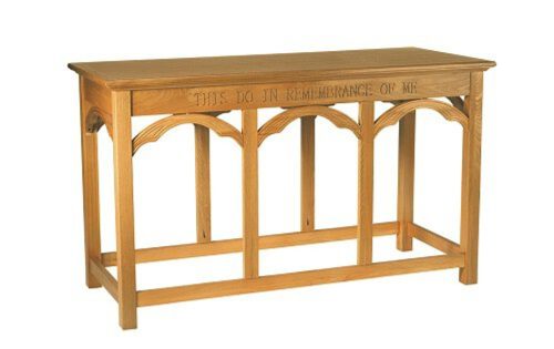 TS989 Communion Table This Do in Remembrance of Me