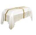 Avignon Collection Ivory Funeral Pall with Cross Embroidery 8" W x 12" L