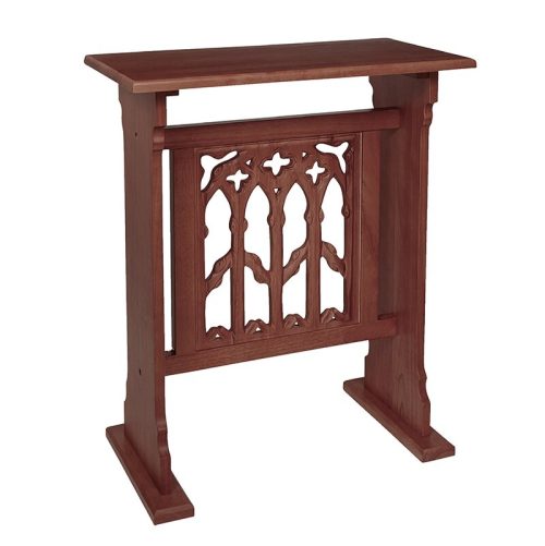 Canterbury Collection Church Credence Table - Walnut Stain