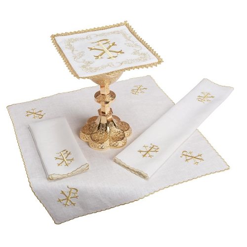 Chi Rho Altar Linen Gift Set