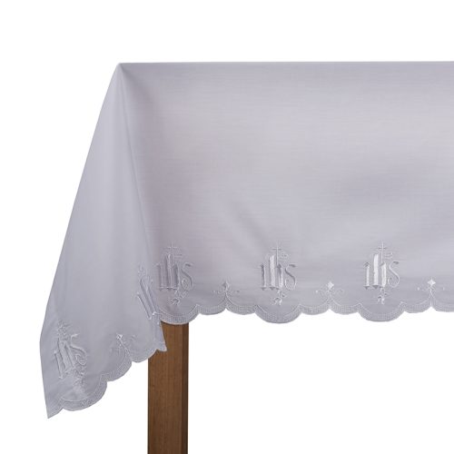 Embroidered IHS Altar Frontal for Church