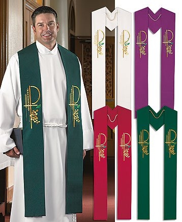 Eucharistic Collection Clergy Overlay Stole