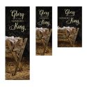 Glory to the Newborn King Advent Christmas Church Banner