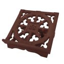 IHS Carved Bible Stand Walnut