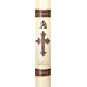 Book of Kells Cross Paschal Candle