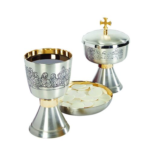 Last Supper Etched Chalice