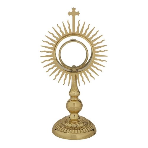 Monstrance with Glass Luna