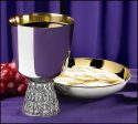 Last Supper Chalice and Paten Bowl