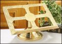 IHS Brass Missal Stand for Altar