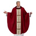 Red Coronation Clergy Chasuble