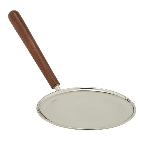 Stainless Steel Paten with Wood Handle