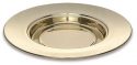 Solid brass stacking bread plate
