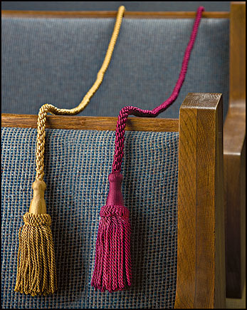 Weighted Church Pew Ropes