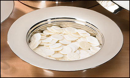 Stacking Bread Plate - Silver Finish
