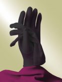 ladies black church gloves
