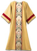 Deacon Dalmatic Gold with Communion Chalice Host Tapestry