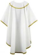 Gold Trim Clergy Chasuble Vestment