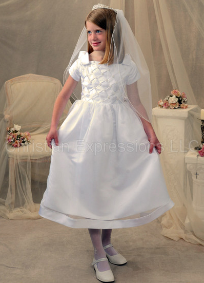 Kelly First Communion Dress | Clergy Apparel - Church Robes