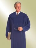 mens blue pulpit preaching robe